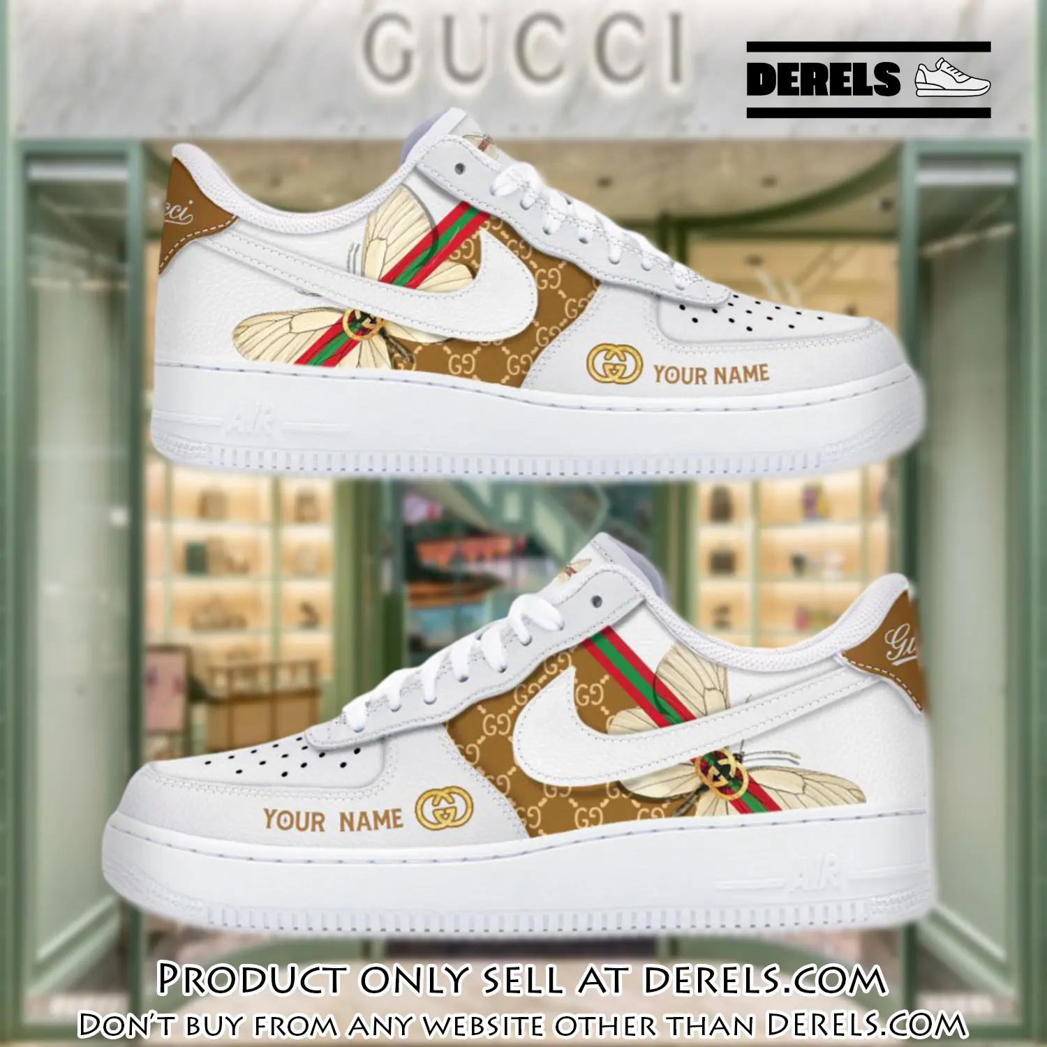 Personalized gucci luxury air force 1 sneakers limited af1 shoes oaf1013 dr0842920